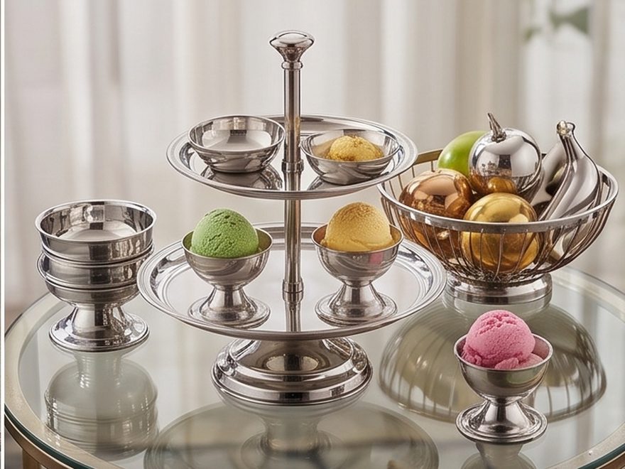 Wati sets, cake stands and fruit baskets